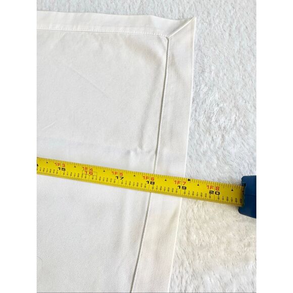 Penedo - 100% COTTON MADE IN PORTUGAL - set of 2 - 19 x 11 1/2 inches white clot - Picture 6 of 7
